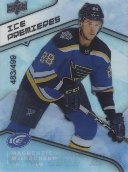2019-20 Upper Deck Ice - MacKenzie MacEachern #84