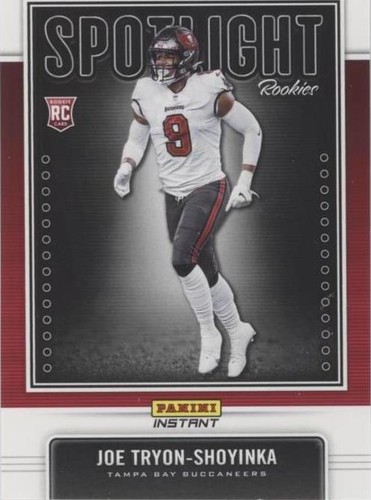 2021 Panini Instant NFL Joe Tryon-Shoyinka #SR40