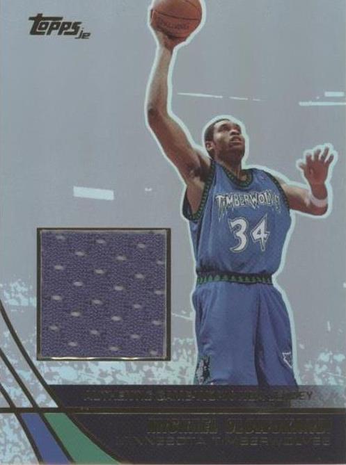 2003-04 Topps Jersey Edition - Michael Olowokandi #JEMO