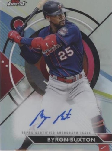 2023 Topps Finest - Byron Buxton #FA-BB