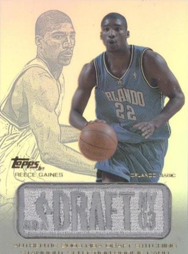 2003-04 Topps Jersey Edition - Reece Gaines #JERG