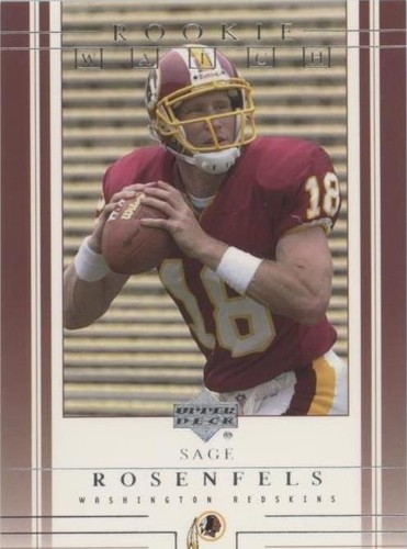 2001 Upper Deck Sage Rosenfels #250