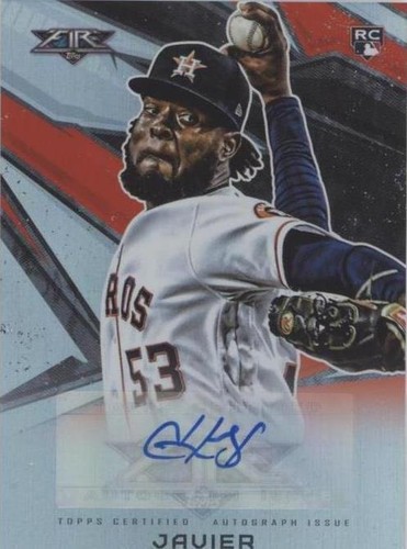 2021 Topps Fire - Cristian Javier #AV-CJ