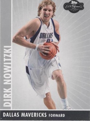 2008-09 Topps Co-Signers - Dirk Nowitzki #41