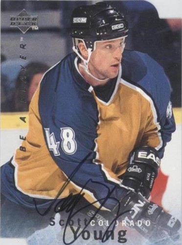 1995-96 Upper Deck Be a Player - Scott Young #S107