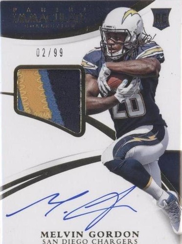 2015 Panini Immaculate Collection Melvin Gordon #158