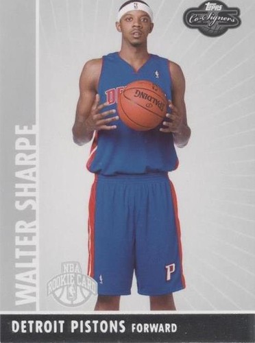 2008-09 Topps Co-Signers - Walter Sharpe #136