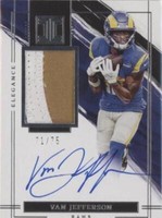 2022 Panini Impeccable Van Jefferson #EVA-VJE