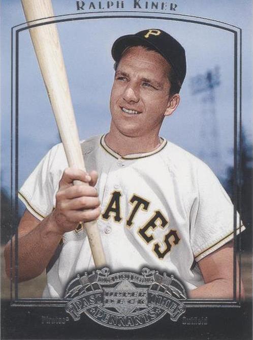 2005 Upper Deck Past Time Pennants - Ralph Kiner #66