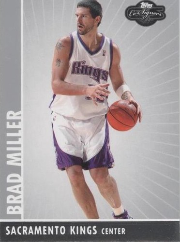 2008-09 Topps Co-Signers - Brad Miller #31