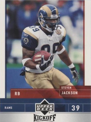 2005 Upper Deck Kickoff Steven Jackson #80