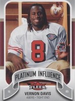 2006-07 Fleer - Vernon Davis #PI-VD