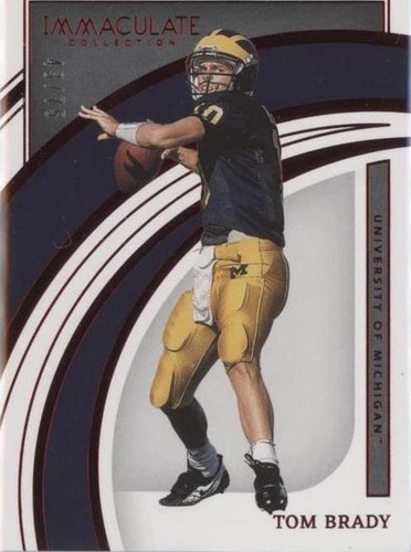 2022 Panini Immaculate Collection Collegiate Tom Brady #2