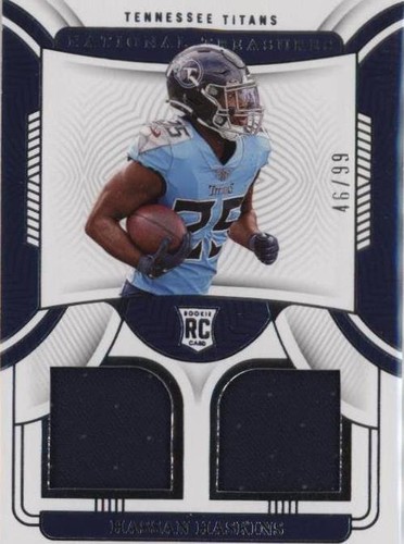 2022 Panini National Treasures Hassan Haskins #RDM-HHA