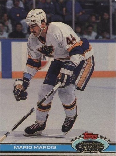 1991-92 Topps Stadium Club - Mario Marois #12