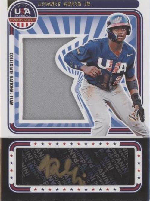 2024 Panini Stars and Stripes - USA Signatures Silhouettes Rodney Green ...