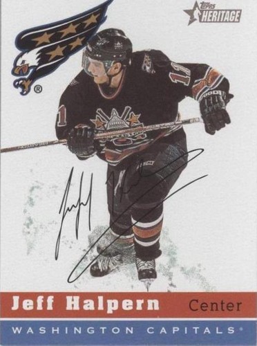 2000-01 Topps Heritage - Jeff Halpern #112