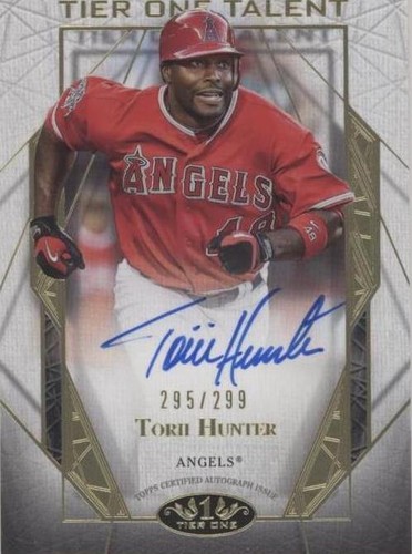 2022 Topps Tier One - Torii Hunter #T1TA-THU