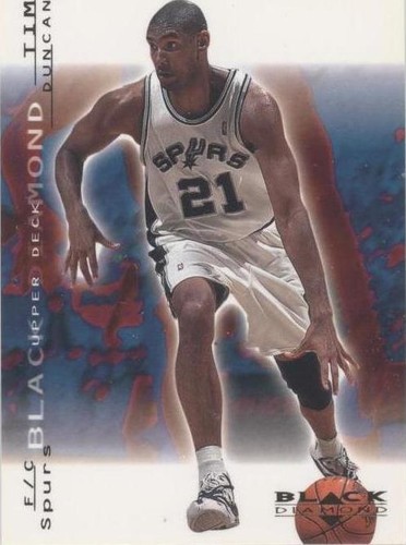 2000-01 Upper Deck Black Diamond - Tim Duncan #73