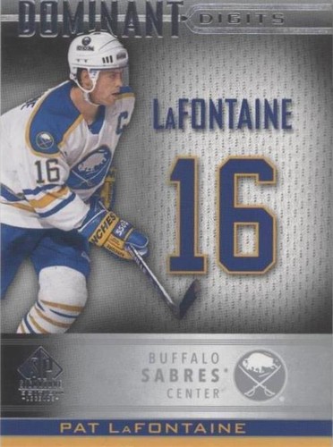 2020-21 Upper Deck SP Signature Edition Legends - Pat LaFontaine #DD-38