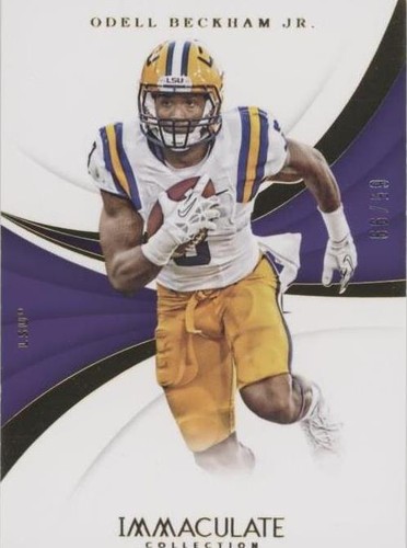 2018 Panini Immaculate Collection Collegiate Odell Beckham Jr. #29