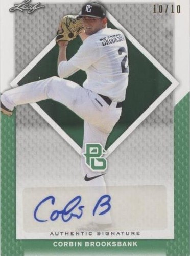 2016 Leaf Perfect Game National Showcase - Corbin Brooksbank #BA-047