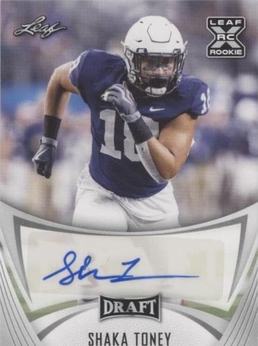 2021 Leaf Draft Shaka Toney #BA-ST1