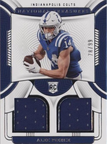 2022 Panini National Treasures Alec Pierce #RDM-API