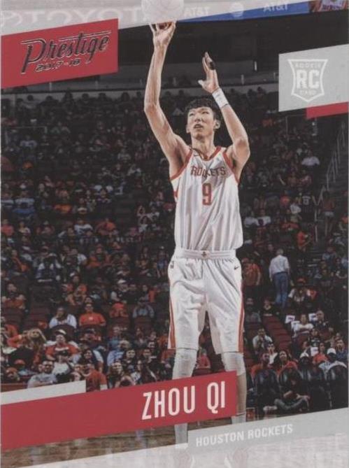 2017-18 Panini Prestige - Zhou Qi #200
