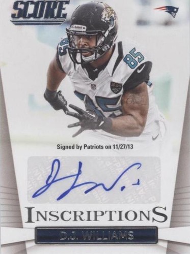 2014 Score D.J. Williams #I-DW