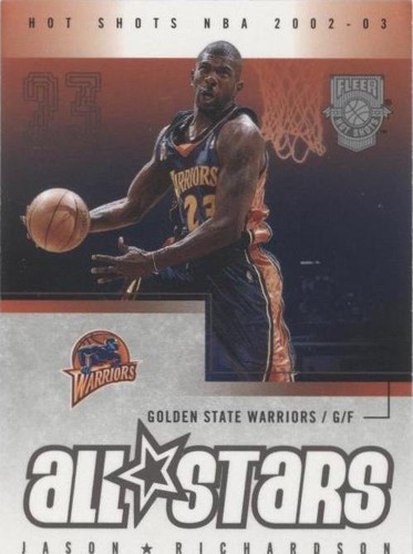 2002-03 Fleer Hot Shots - Jason Richardson #139