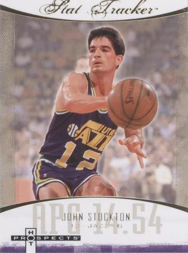 2007-08 Fleer Hot Prospects - John Stockton #ST-20