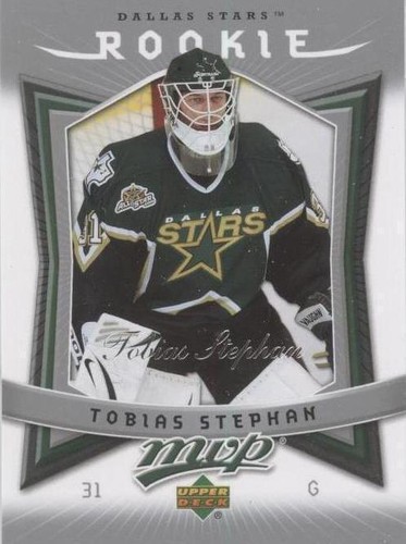 2007-08 Upper Deck MVP - Tobias Stephan #349