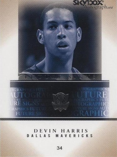 2004-05 Skybox Autographics - Devin Harris #6 FS
