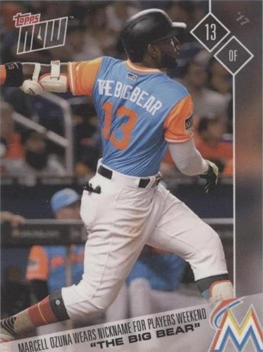 2017 Topps Now - Marcell Ozuna #PW-73