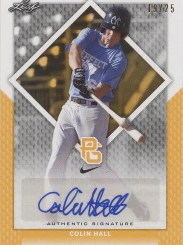 2016 Leaf Perfect Game National Showcase - Colin Hall #BA-022