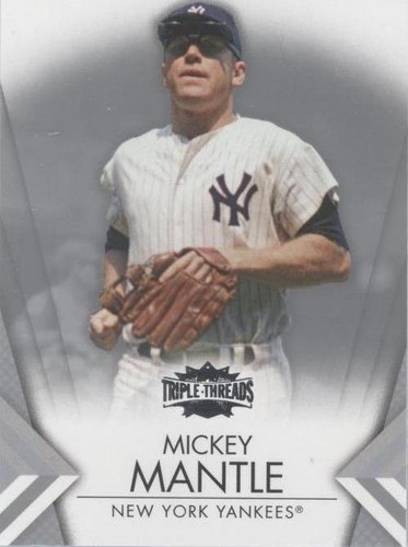 2012 Topps Triple Threads - Mickey Mantle #7