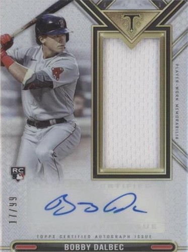2021 Topps Triple Threads - Bobby Dalbec #ASJR-BD