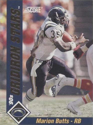 1992 Score Marion Butts #23