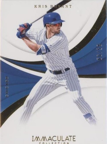 2018 Panini Immaculate Collection - Kris Bryant #86