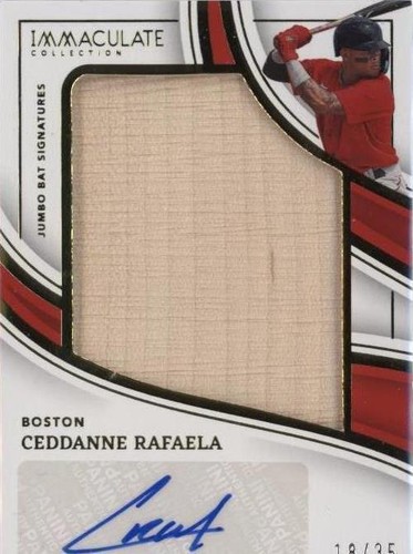 2023 Panini Immaculate Collection - Ceddanne Rafaela #JBS-CR