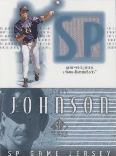 2002 SP Authentic - Randy Johnson #J-RJ