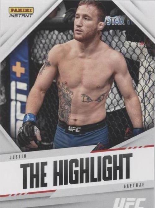 Justin Gaethje Trading Cards for sale | eBay