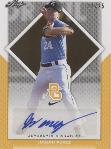 2016 Leaf Perfect Game National Showcase - Joseph Perez #BA-231