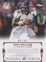 2013 Panini Elite Luke Kuechly Von Miller #20