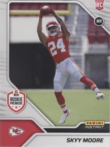 2022 Panini Instant NFLPA Rookie Premiere First Look Skyy Moore #FL20
