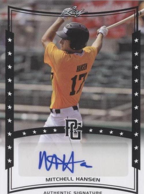 2014 Leaf Perfect Game Showcase - Mitchell Hansen #A-MH2