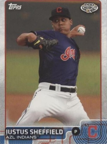 2015 Topps Pro Debut - Justus Sheffield #186