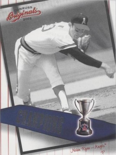 2002 Donruss Originals - Nolan Ryan #C-1