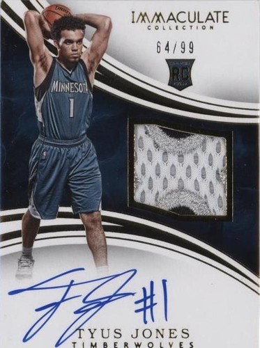 2015-16 Panini Immaculate Collection - Tyus Jones #108